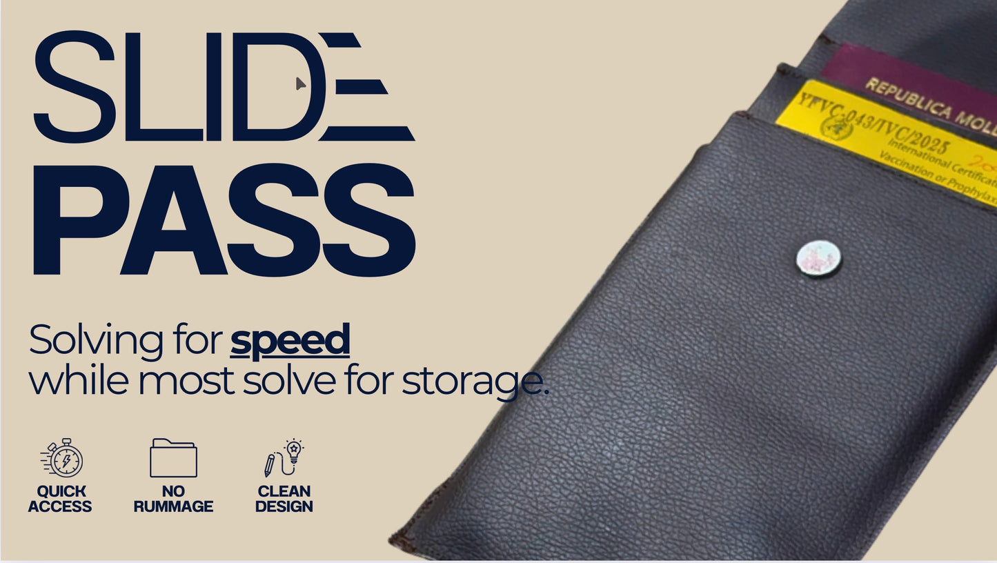 SlidePass: The Travel Wallet Redesigned
